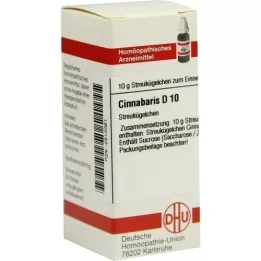 CINNABARIS D 10 globül, 10 g