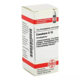 CINNABARIS D 10 globül, 10 g