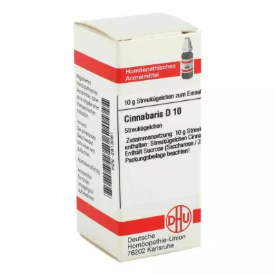CINNABARIS D 10 globül, 10 g CINNABARIS D 10 globül, 10 g