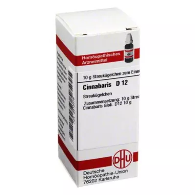CINNABARIS D 12 globül, 10 g CINNABARIS D 12 globül, 10 g