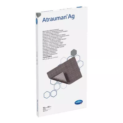 ATRAUMAN Ag 10x20 cm steril kompres, 10 adet ATRAUMAN Ag 10x20 cm steril kompres, 10 adet