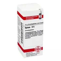 OPIUM D 6 globül, 10 g