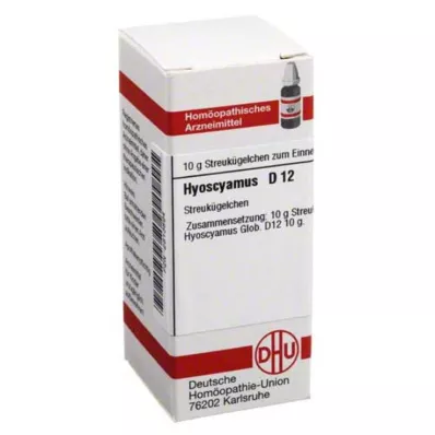 HYOSCYAMUS D 12 globül, 10 g