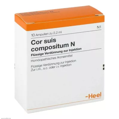 COR SUIS Compositum N ampuller, 10 adet