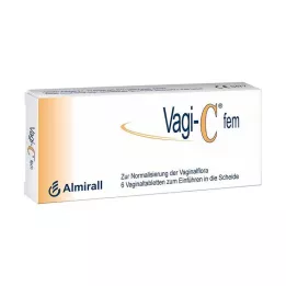 VAGI C Fem vajinal tabletler, 6 adet