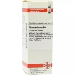 THYREOIDINUM D 4 seyreltme, 20 ml