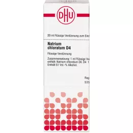 NATRIUM CHLORATUM D 4 seyreltme, 20 ml