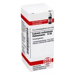 CALCIUM CARBONICUM Hahnemanni D 30 globül, 10 g