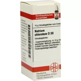 NATRIUM CHLORATUM D 30 globül, 10 g