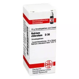 NATRIUM CHLORATUM D 30 globül, 10 g