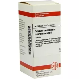 CALCIUM CARBONICUM Hahnemanni D 6 Tablet, 80 adet