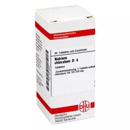 NATRIUM CHLORATUM D 4 Tablet, 80 Kapsül