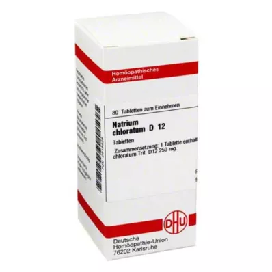 NATRIUM CHLORATUM D 12 Tablet, 80 Kapsül NATRIUM CHLORATUM D 12 Tablet, 80 Kapsül