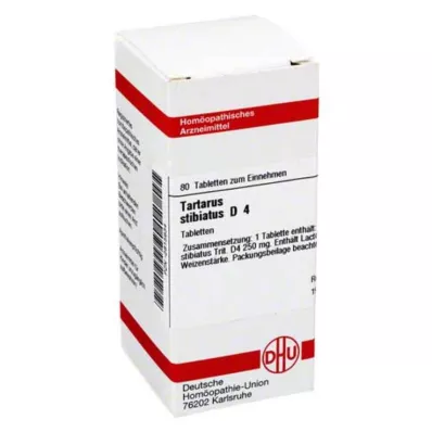 TARTARUS STIBIATUS D 4 Tablet, 80 Kapsül TARTARUS STIBIATUS D 4 Tablet, 80 Kapsül