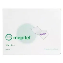 MEPITEL Silikon örgü sargı 12x15 cm steril, 5 adet