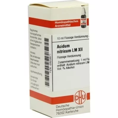 ACIDUM NITRICUM LM XII Seyreltme, 10 ml