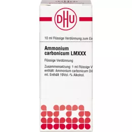 AMMONIUM CARBONICUM LM XXX Seyreltme, 10 ml