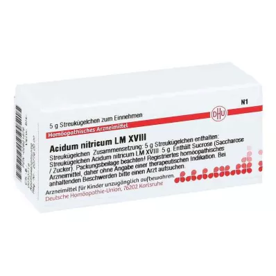 ACIDUM NITRICUM LM XVIII Globül, 5 g