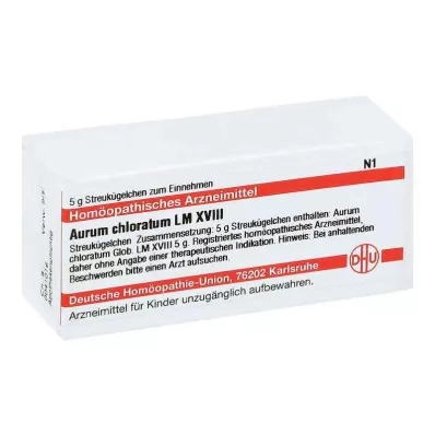 AURUM CHLORATUM LM XVIII Globül, 5 g