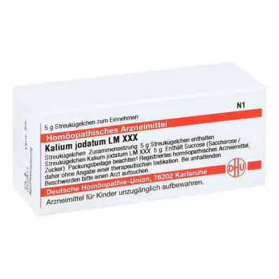 KALIUM JODATUM LM XXX Globül, 5 g KALIUM JODATUM LM XXX Globül, 5 g