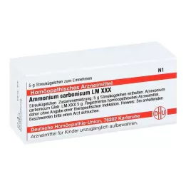AMMONIUM CARBONICUM LM XXX Globül, 5 g