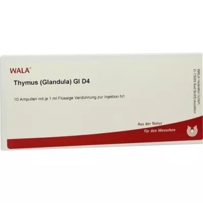 THYMUS GLANDULA GL D 4 ampul, 10X1 ml