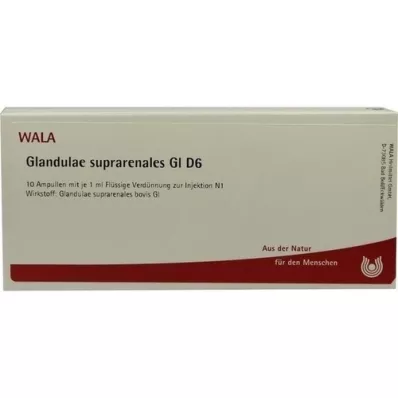 GLANDULAE SUPRARENALES GL D 6 ampul, 10X1 ml