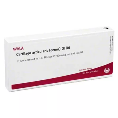 CARTILAGO articularis cinsi GL D 6 ampul, 10X1 ml CARTILAGO articularis cinsi GL D 6 ampul, 10X1 ml