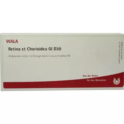 RETINA ET Chorioidea GL D 30 ampul, 10X1 ml RETINA ET Chorioidea GL D 30 ampul, 10X1 ml
