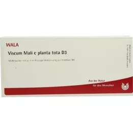 VISCUM MALI e planta tota D 3 ampul, 10X1 ml