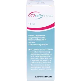 OCUSALIN %5 OSD Göz damlası, 1X10 ml