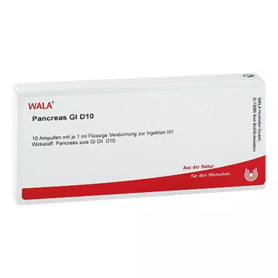 PANCREAS GL D 10 ampul, 10X1 ml PANCREAS GL D 10 ampul, 10X1 ml