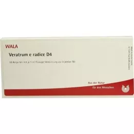 VERATRUM E radice D 4 ampul, 10X1 ml