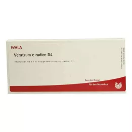 VERATRUM E radice D 4 ampul, 10X1 ml