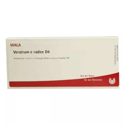 VERATRUM E radice D 4 ampul, 10X1 ml VERATRUM E radice D 4 ampul, 10X1 ml