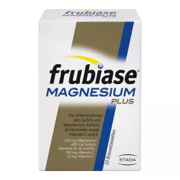 FRUBIASE MAGNESIUM Plus efervesan tabletler, 20 adet