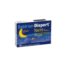 BALDRIAN DISPERT Gece uykuya dalma tabletleri, 25 adet