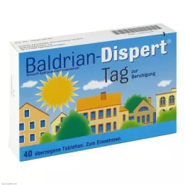 BALDRIAN DISPERT Gün kaplamalı tabletler, 40 adet