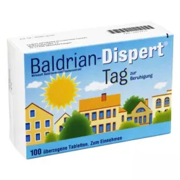 BALDRIAN DISPERT Gün kaplamalı tabletler, 100 adet