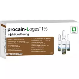 PROCAIN-Loges %1 enjeksiyonluk çözelti ampulleri, 50X2 ml