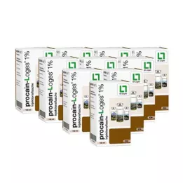 PROCAIN-Loges %1 enjeksiyon şişesi, 10X100 ml