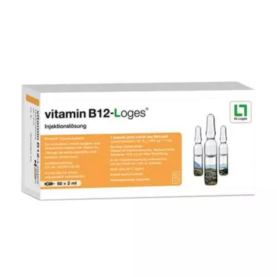 VITAMIN B12-LOGES Enjeksiyonluk ampuller için çözelti, 50X2 ml