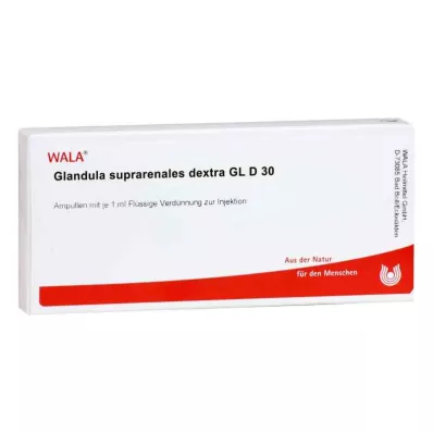 GLANDULA SUPRARENALES dextra GL D 30 ampul, 10X1 ml GLANDULA SUPRARENALES dextra GL D 30 ampul, 10X1 ml