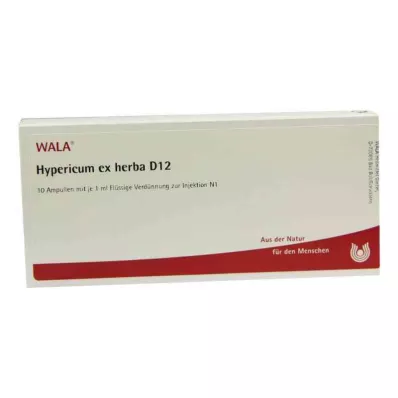 HYPERICUM EX Herba D 12 ampul, 10X1 ml HYPERICUM EX Herba D 12 ampul, 10X1 ml