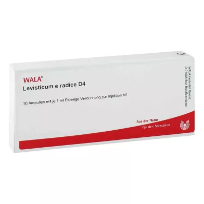 LEVISTICUM E radice D 4 ampul, 10X1 ml LEVISTICUM E radice D 4 ampul, 10X1 ml