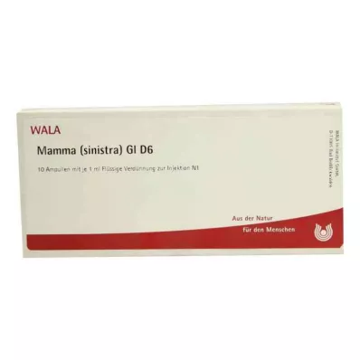MAMMA SINISTRA GL D 6 ampul, 10X1 ml MAMMA SINISTRA GL D 6 ampul, 10X1 ml