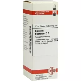 CALCIUM FLUORATUM D 6 seyreltme, 20 ml