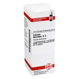 CALCIUM FLUORATUM D 6 seyreltme, 20 ml