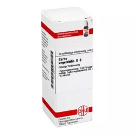 CARBO VEGETABILIS D 6 seyreltme, 20 ml