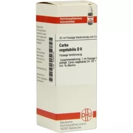 CARBO VEGETABILIS D 6 seyreltme, 20 ml